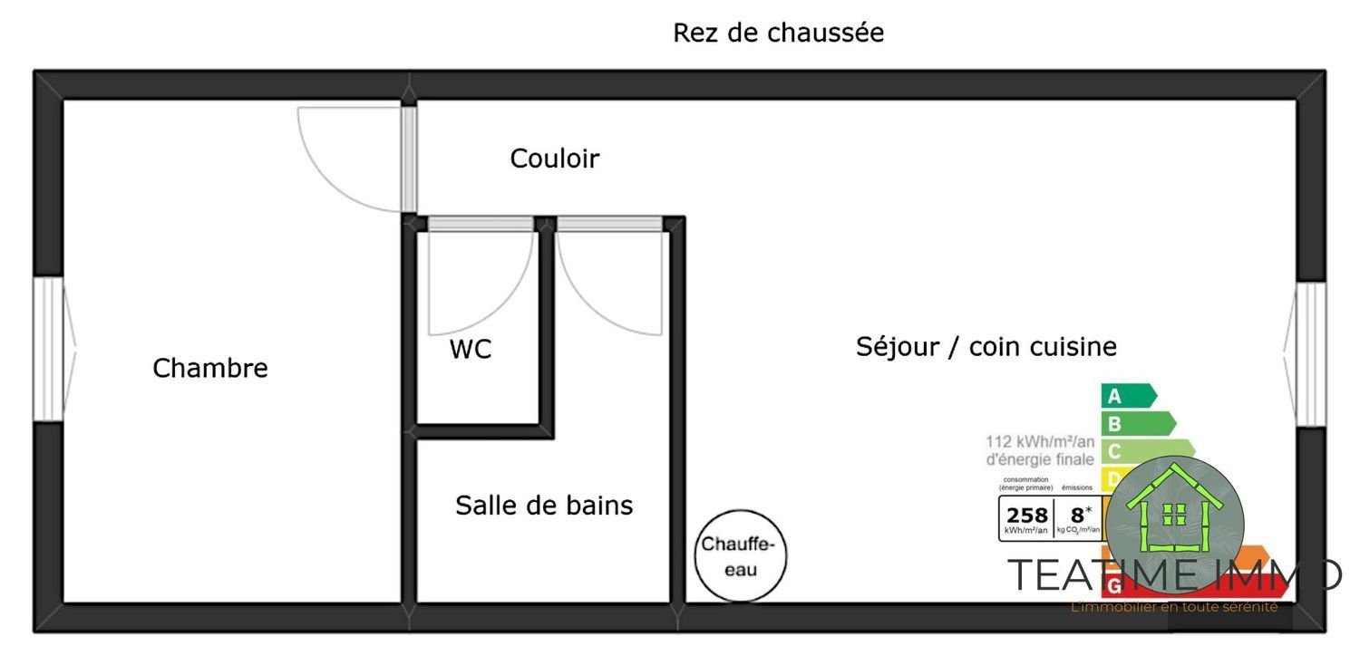 Maison à vendre, 36m², Fouesnant