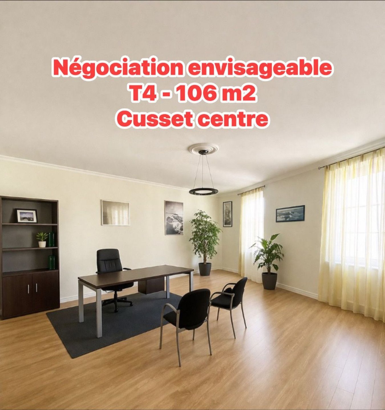 Appartement à vendre, 106m², Cusset