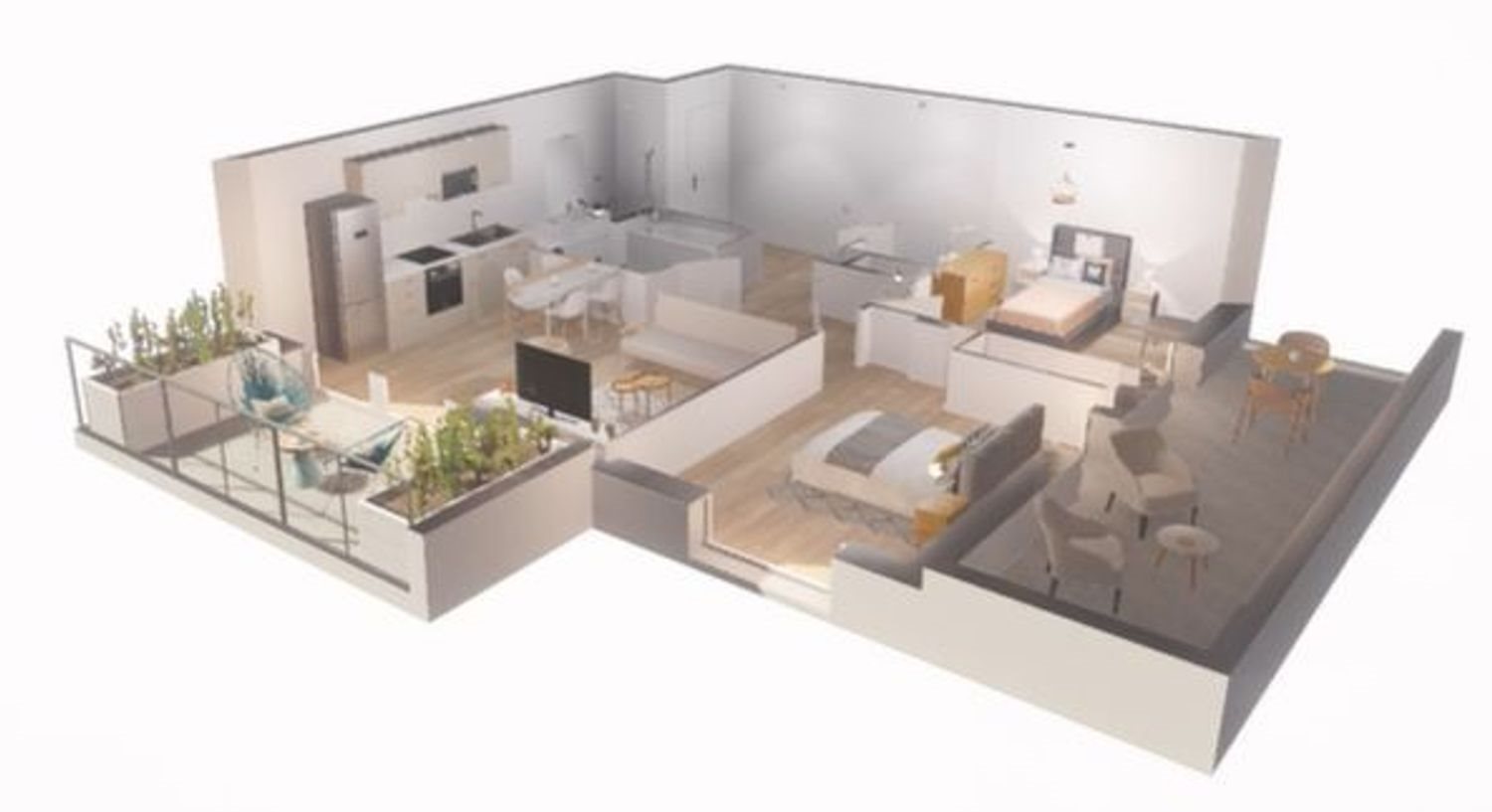 Appartement à vendre, 57m², Fontaine-lès-Dijon