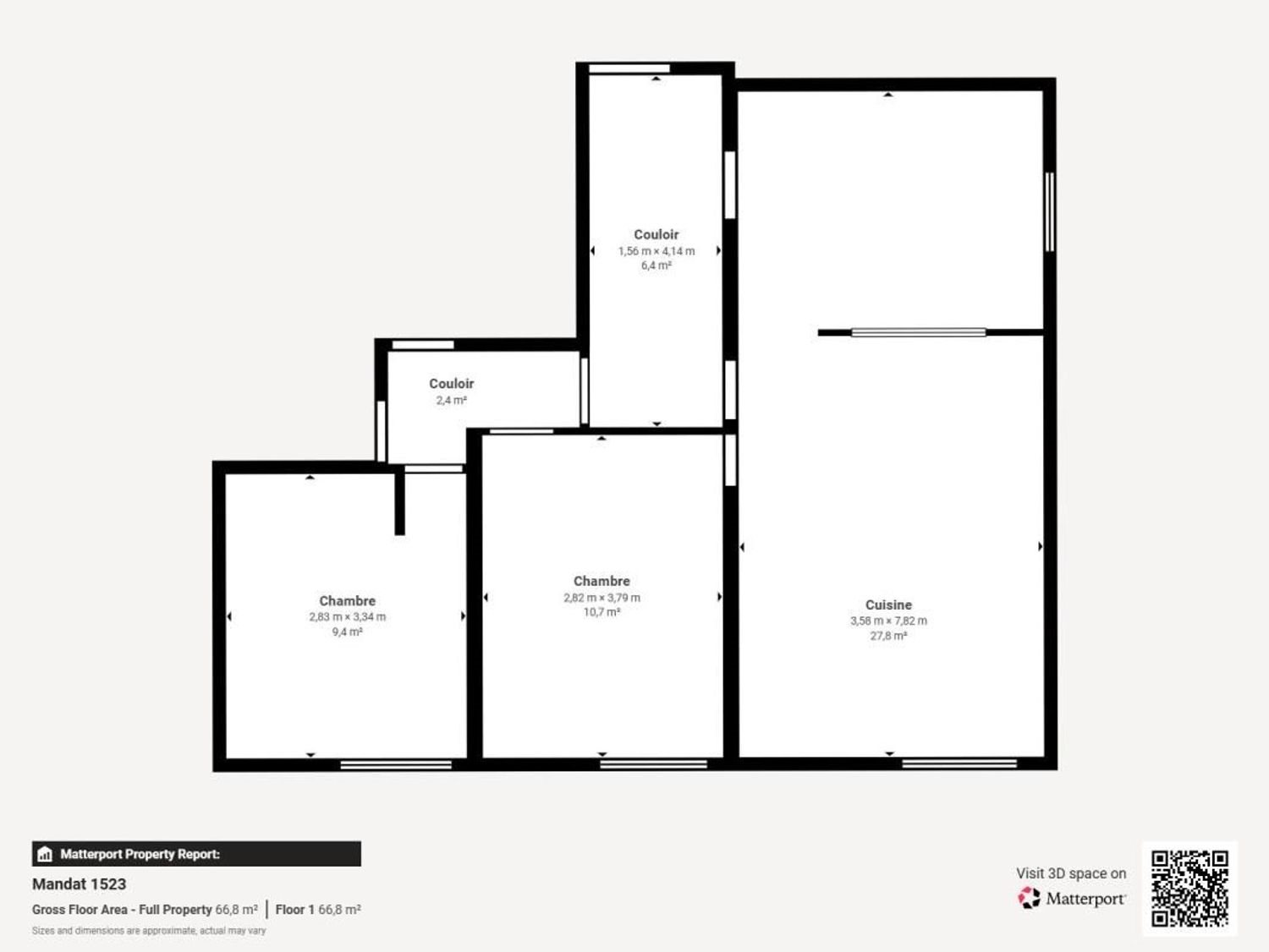 Appartement à vendre, 61m², Saint-Étienne