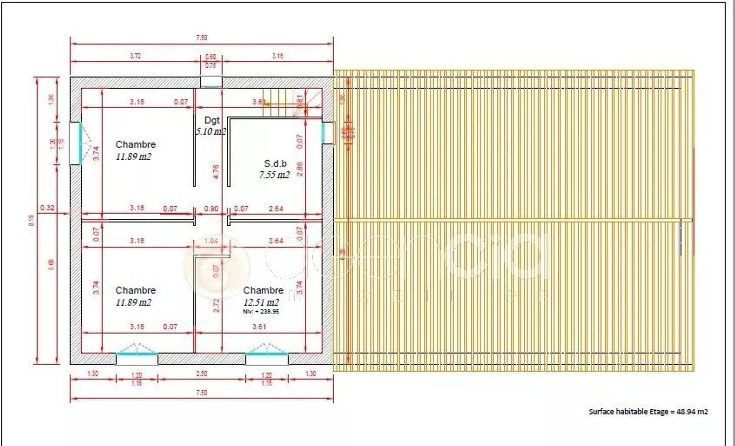 Maison à vendre, 96m², Opio