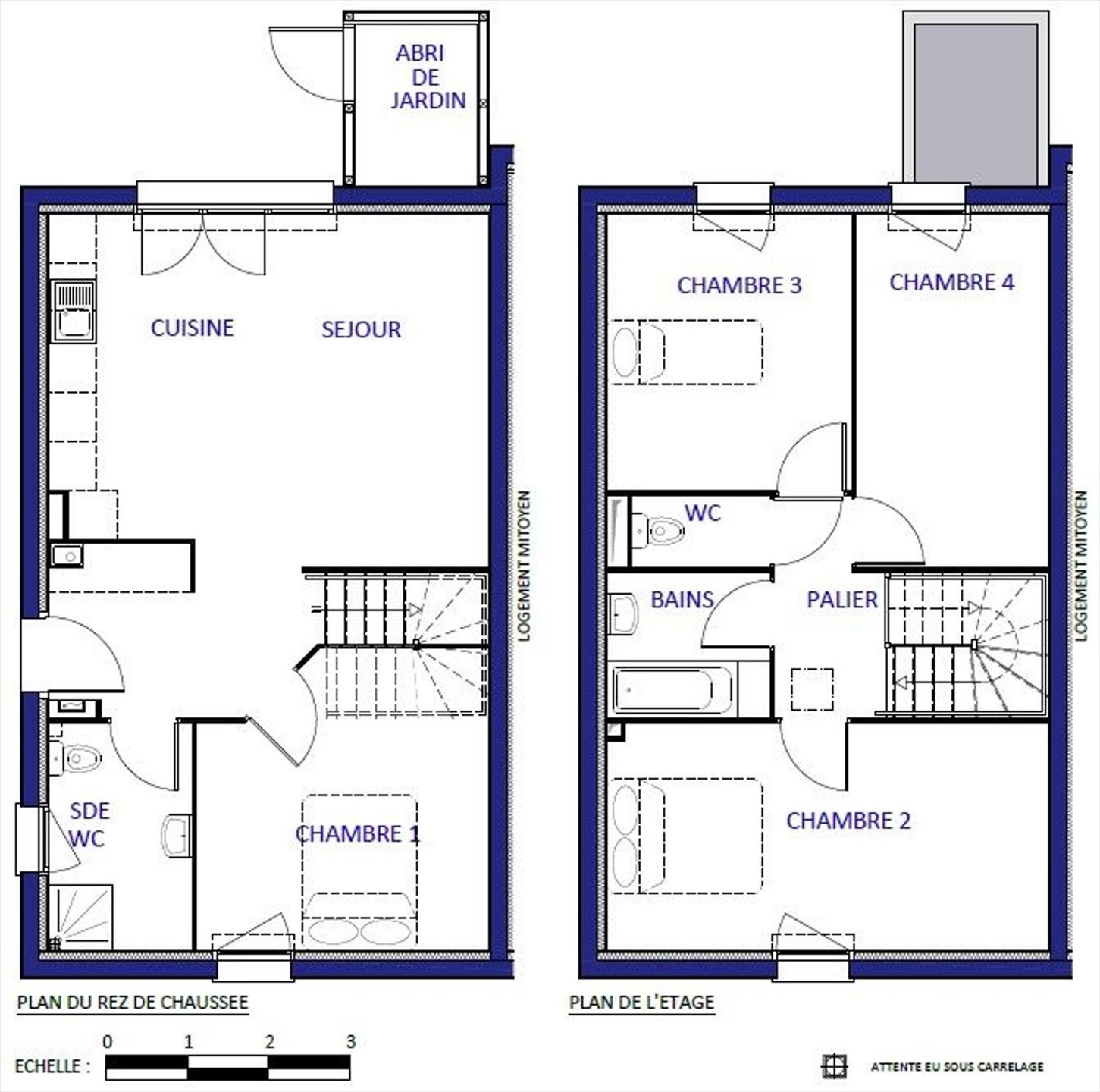 Maison à vendre, 90m², Geneston