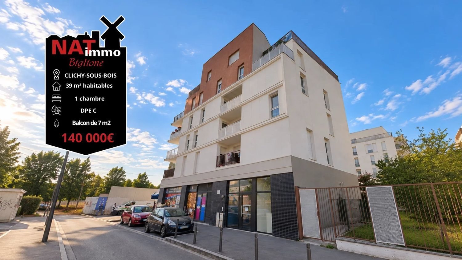 Appartement à vendre, 39m², Clichy-sous-Bois