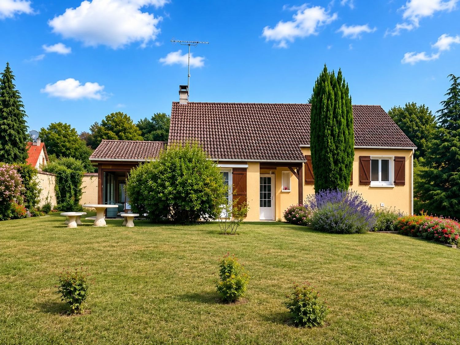Maison à vendre, 93m², Hermeray