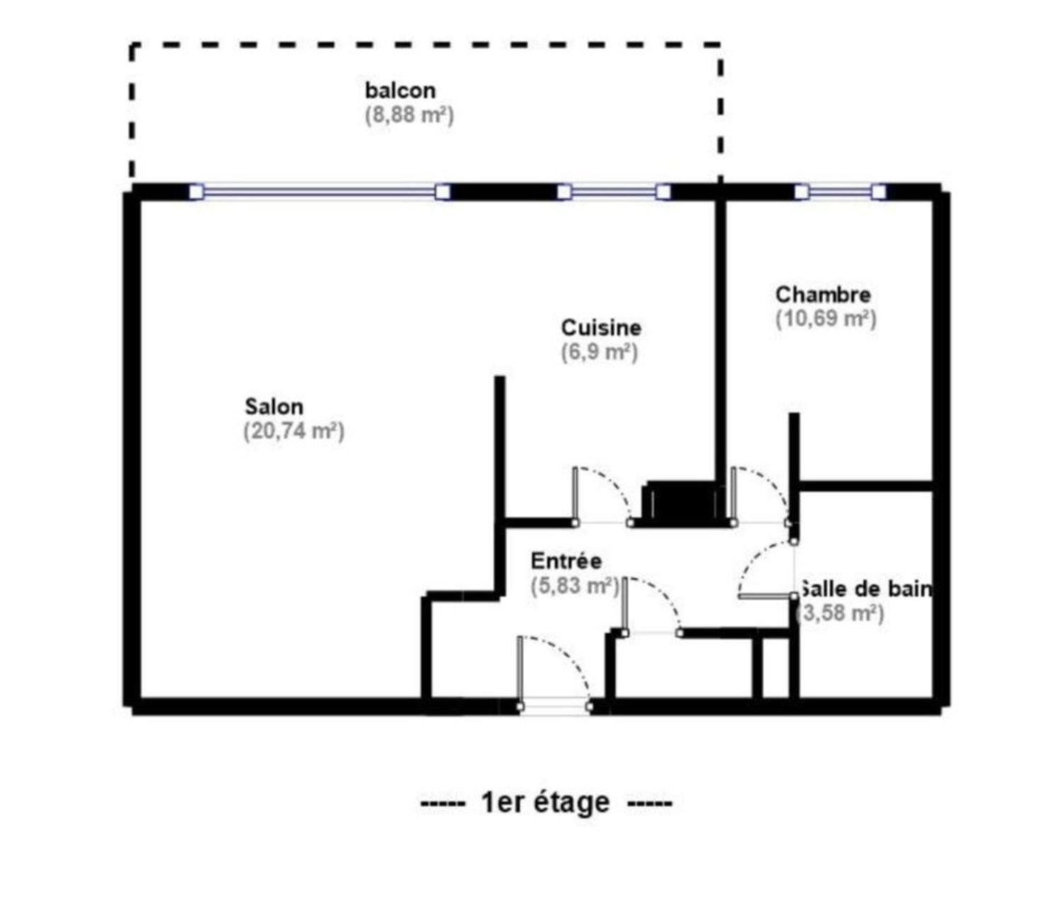 Appartement à vendre, 52m², Charenton-le-Pont