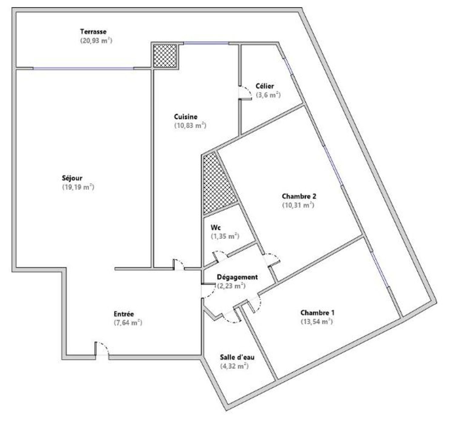 Appartement à vendre, 73m², Cagnes-sur-Mer