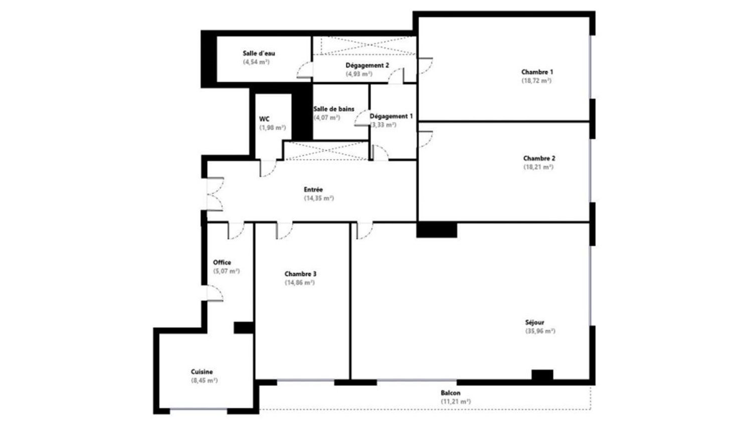 Appartement à vendre, 134m², Ville-d'Avray