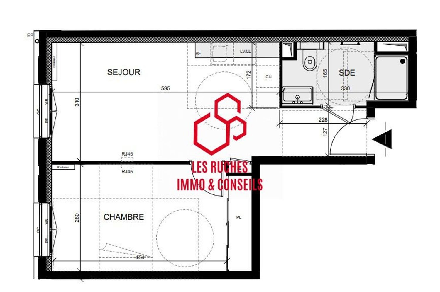 Appartement à vendre, 41m², Maisons-Laffitte