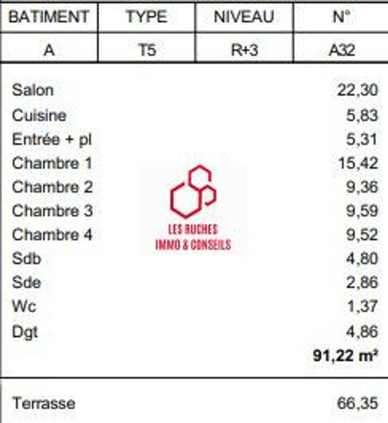 Appartement à vendre, 91m², Arpajon