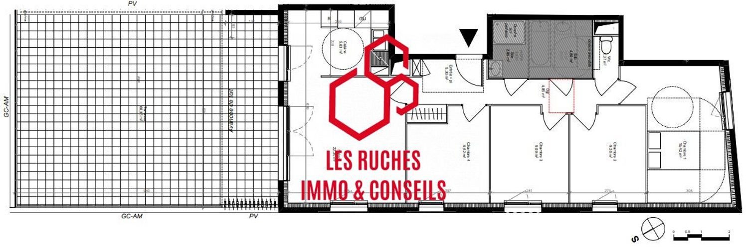 Appartement à vendre, 91m², Arpajon