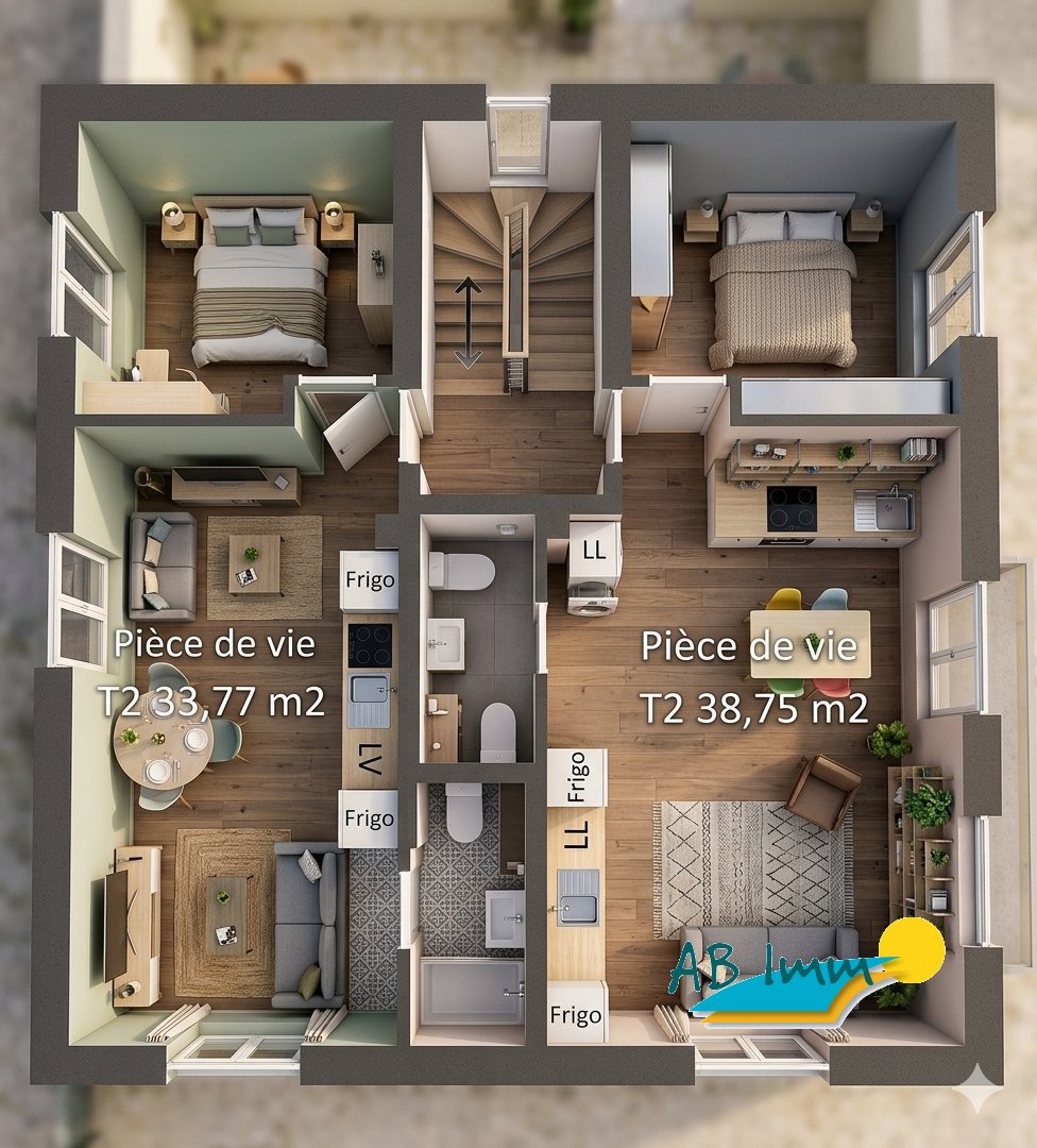 Maison à vendre, 39m², Caudan