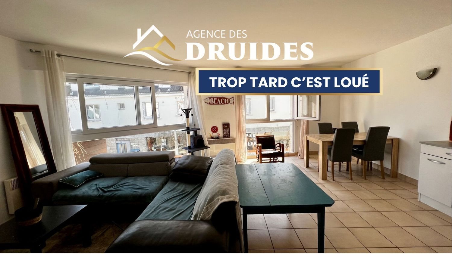 Appartement à louer, 53m², Carnac