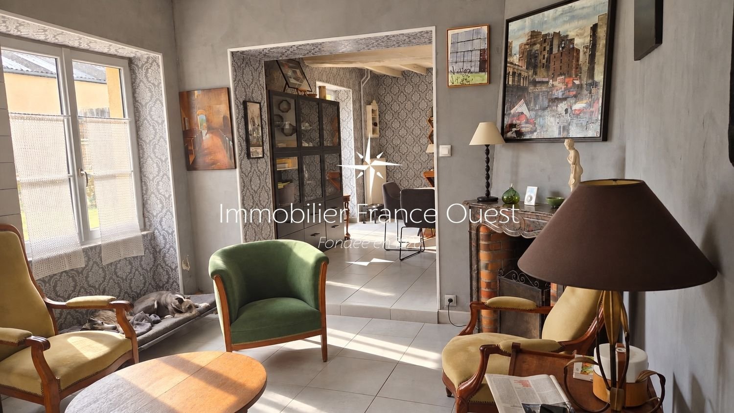 Maison à vendre, 152m², Asnières-sur-Vègre