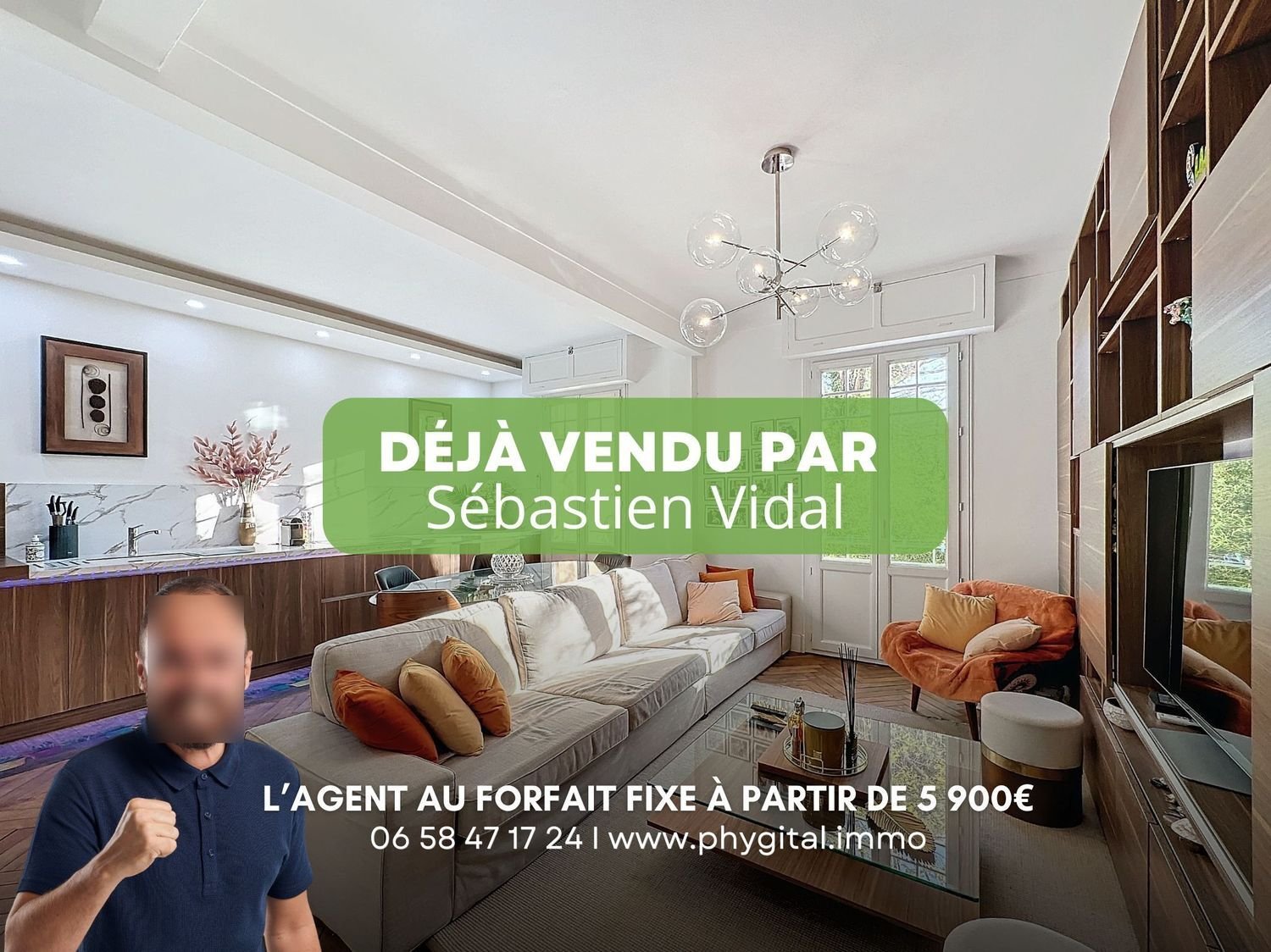 Appartement à vendre, 50m², Antibes