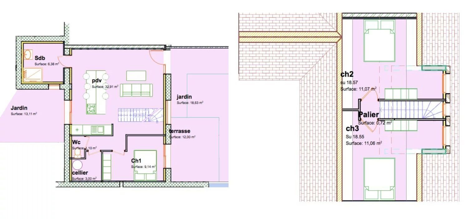 Maison à vendre, 90m², Merlimont