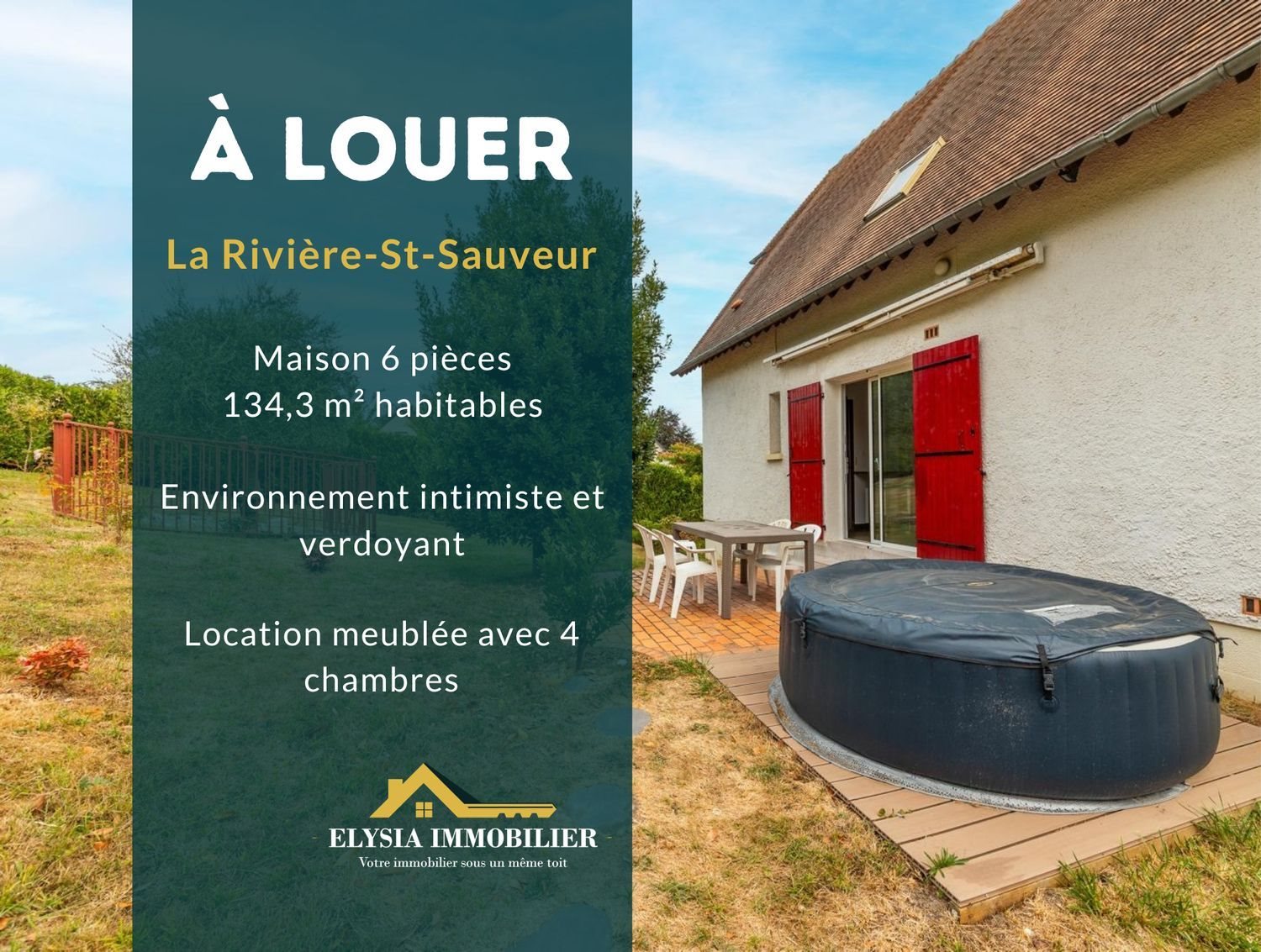 Maison à louer, 134m², Honfleur