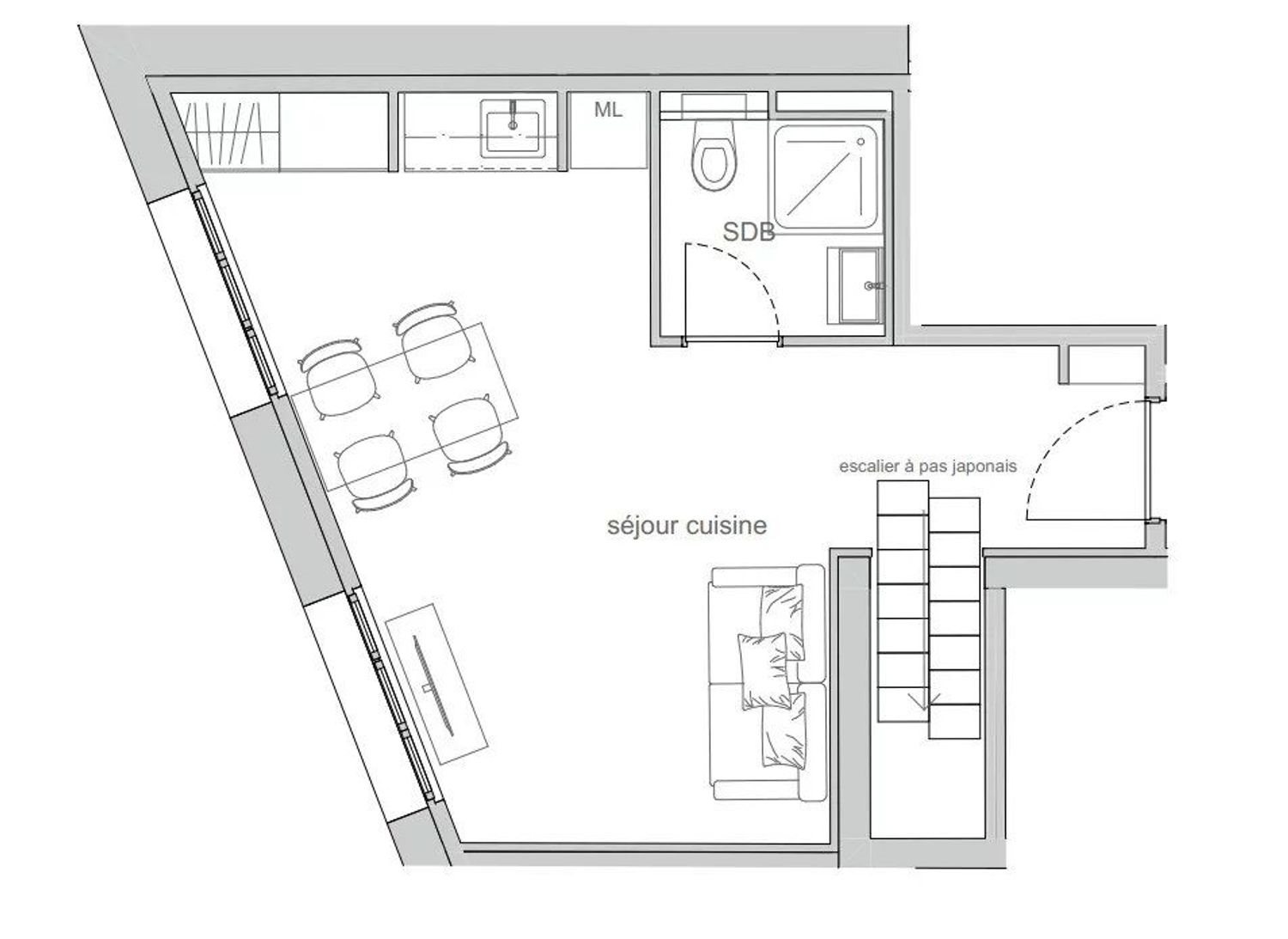 Appartement à vendre, 37m², Villeurbanne
