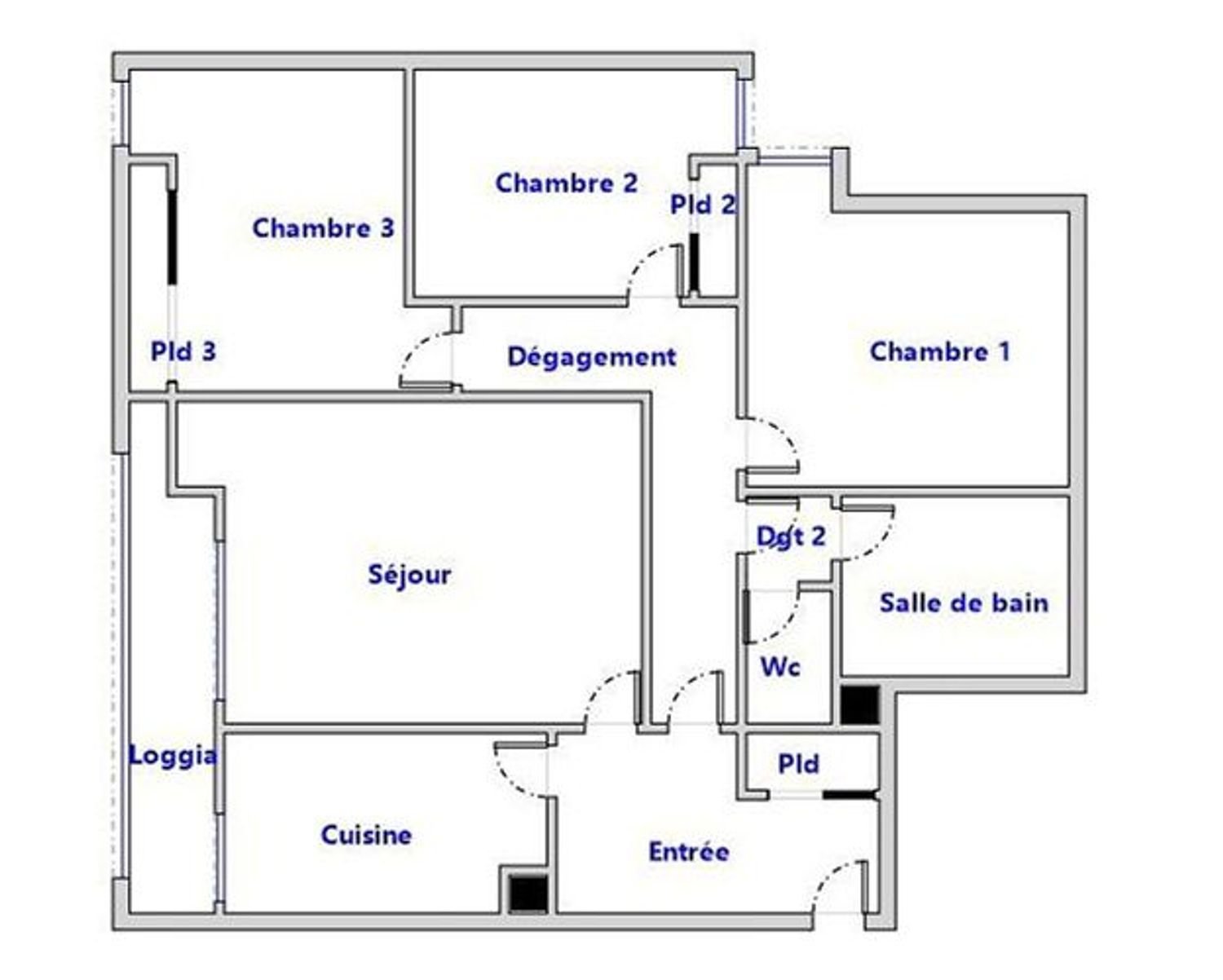 Appartement à vendre, 93m², Sarcelles