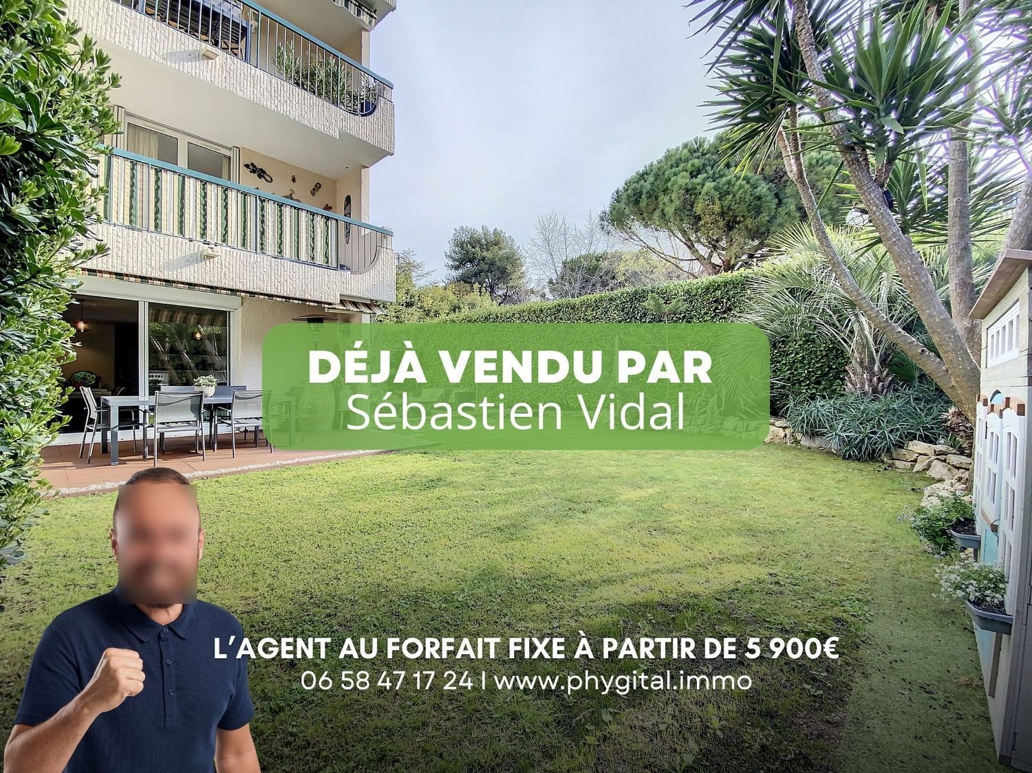 Appartement à vendre, 62m², Antibes