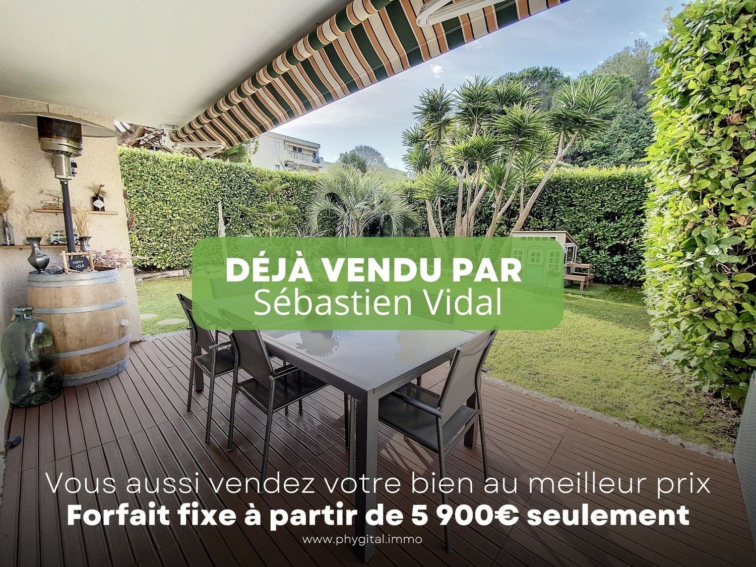 Appartement à vendre, 62m², Antibes