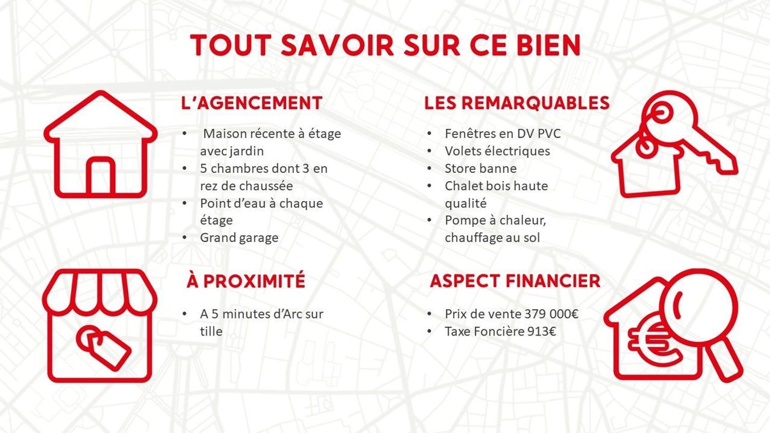 Maison à vendre, 150m², Arc-sur-Tille