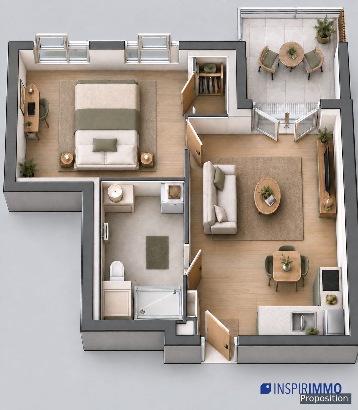 Appartement à vendre, 37m², Villennes-sur-Seine