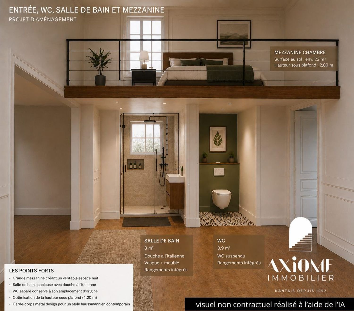 Appartement à vendre, 70m², Nantes