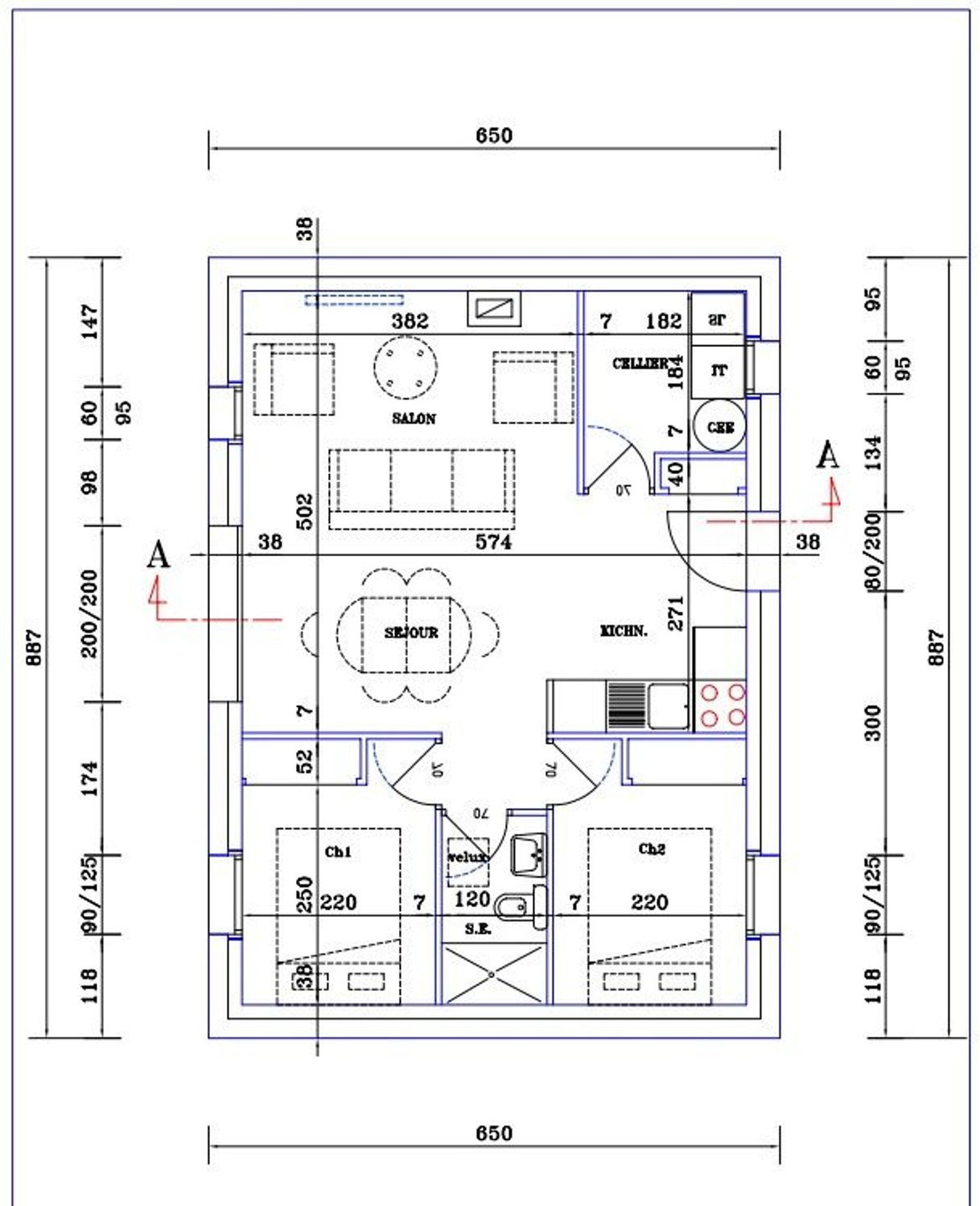 Maison à vendre, 47m², Barbâtre