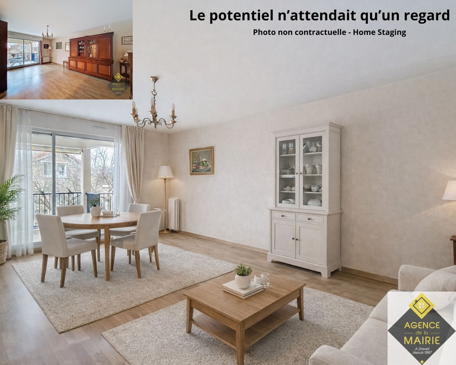 Appartement à vendre, 83m², Draveil
