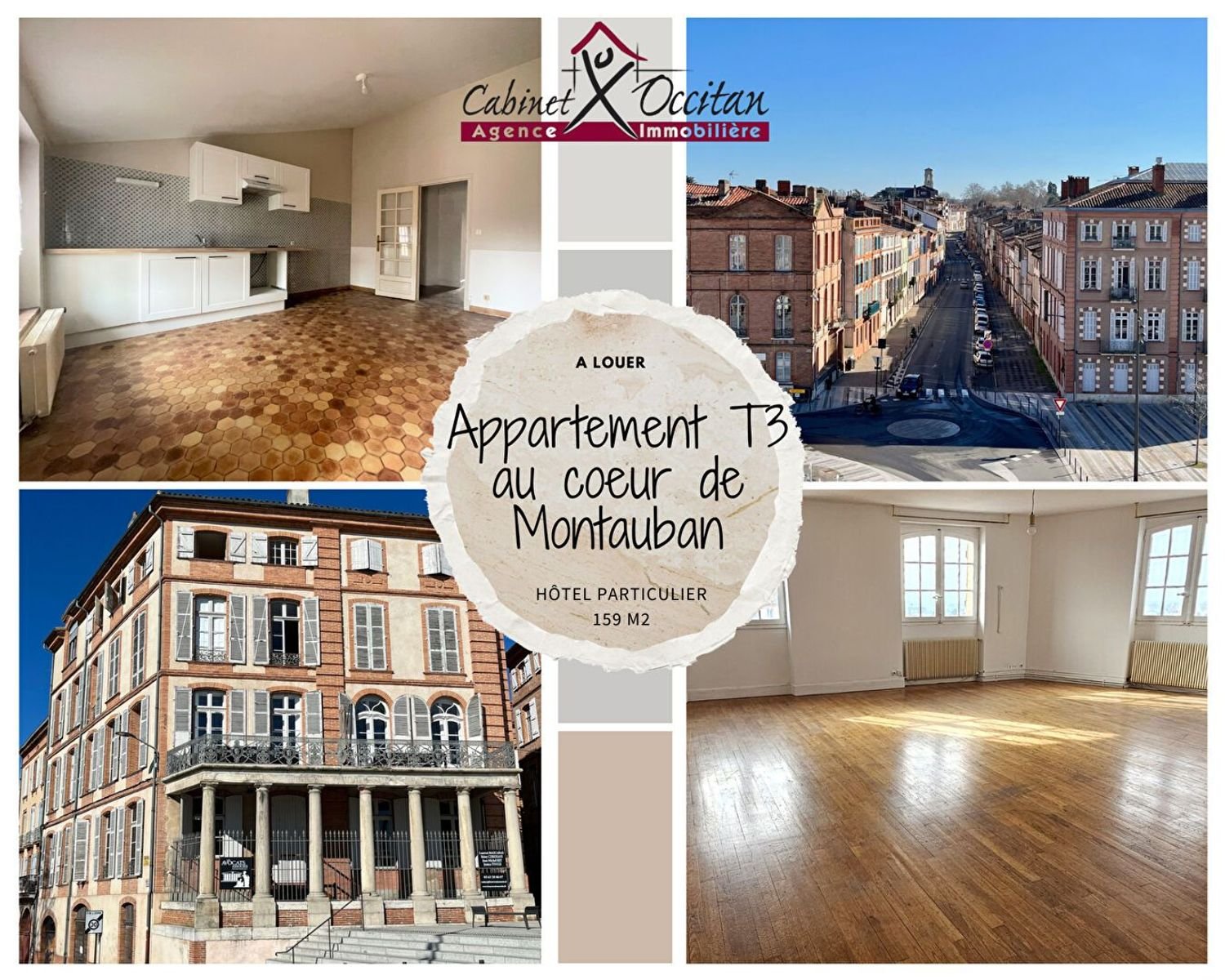 Appartement à louer, 159m², Montauban