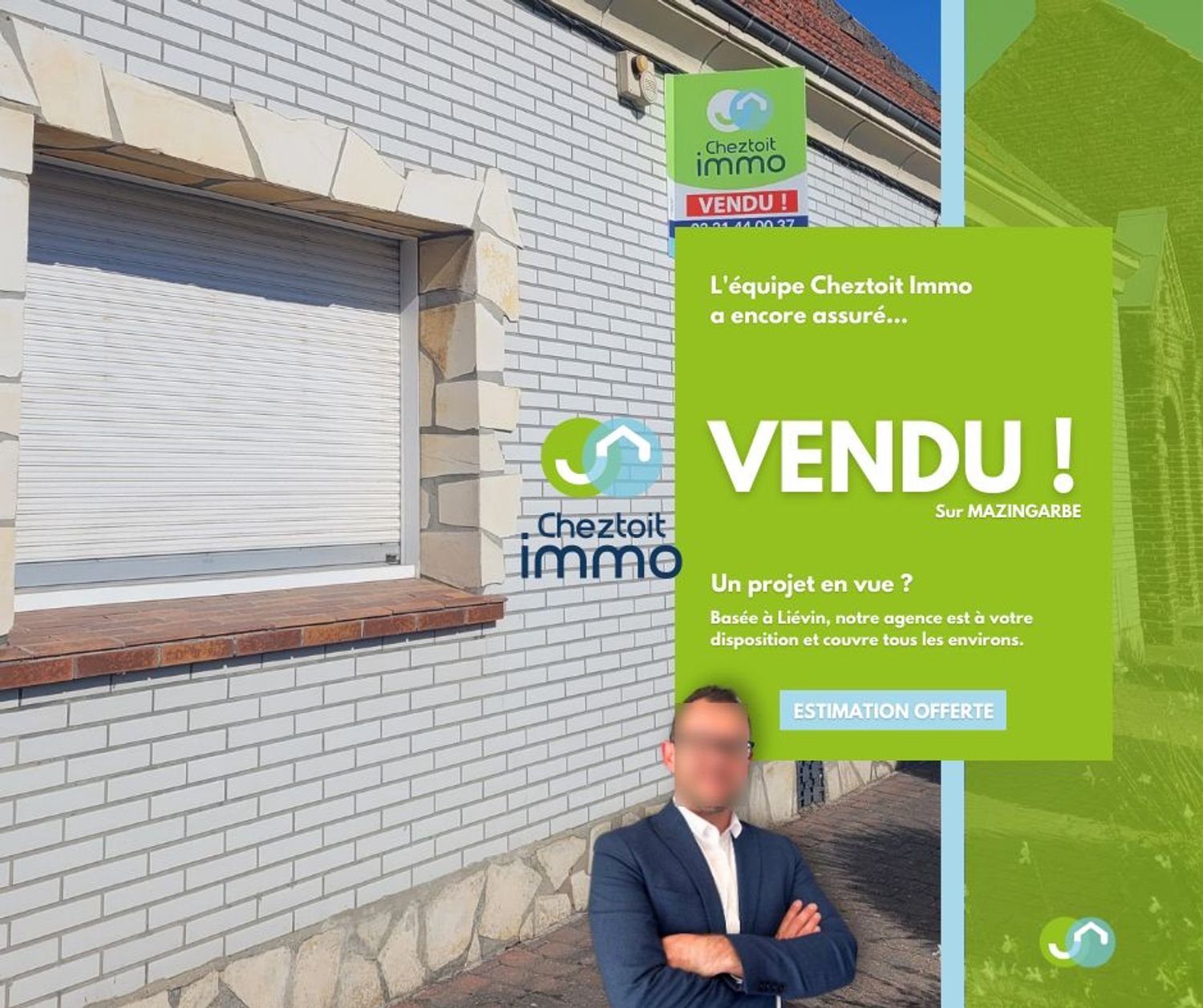 Maison à vendre, 104m², Mazingarbe