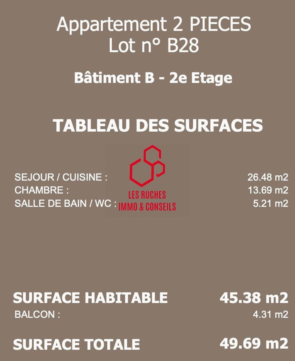 Appartement à vendre, 45m², Goussainville
