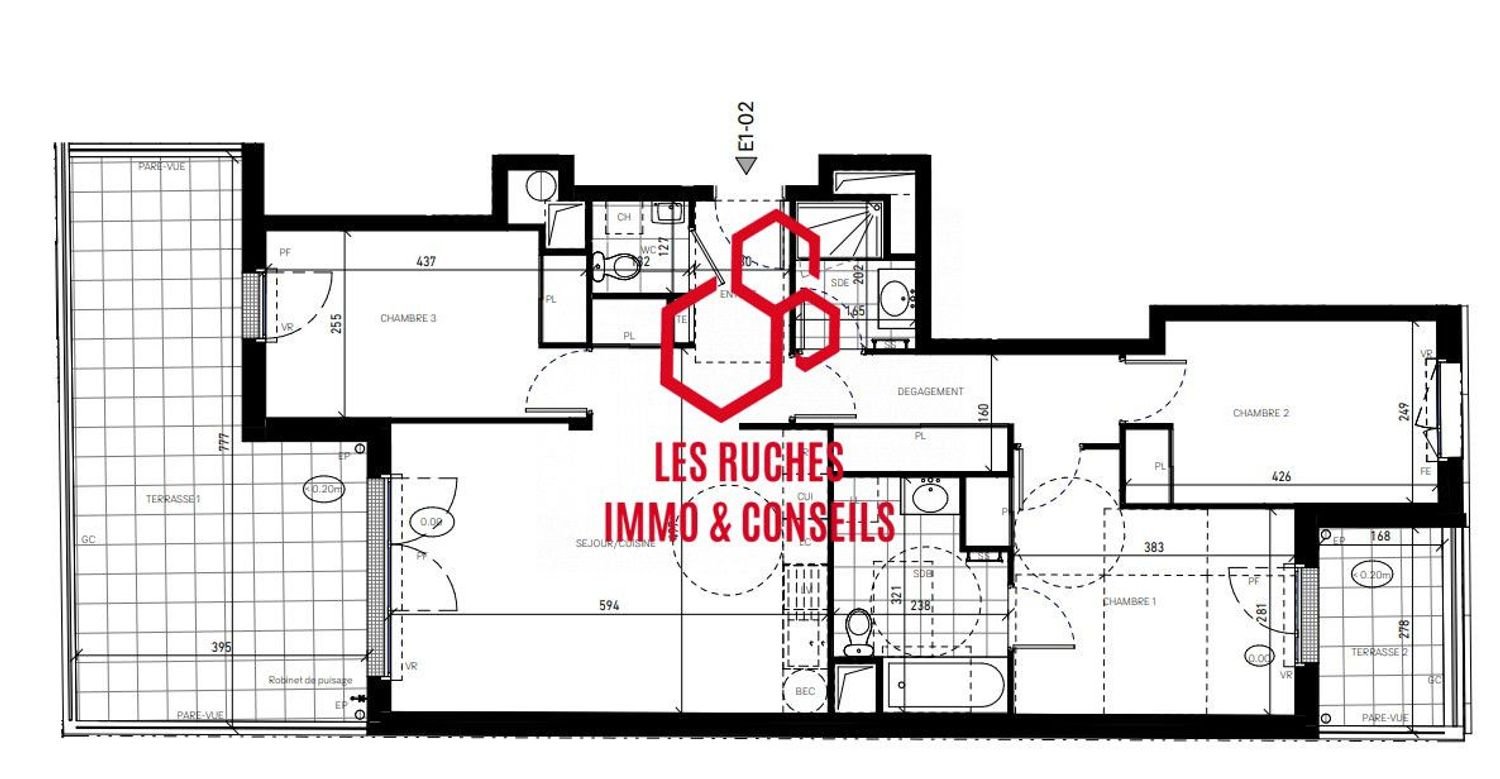 Appartement à vendre, 80m², Villejuif