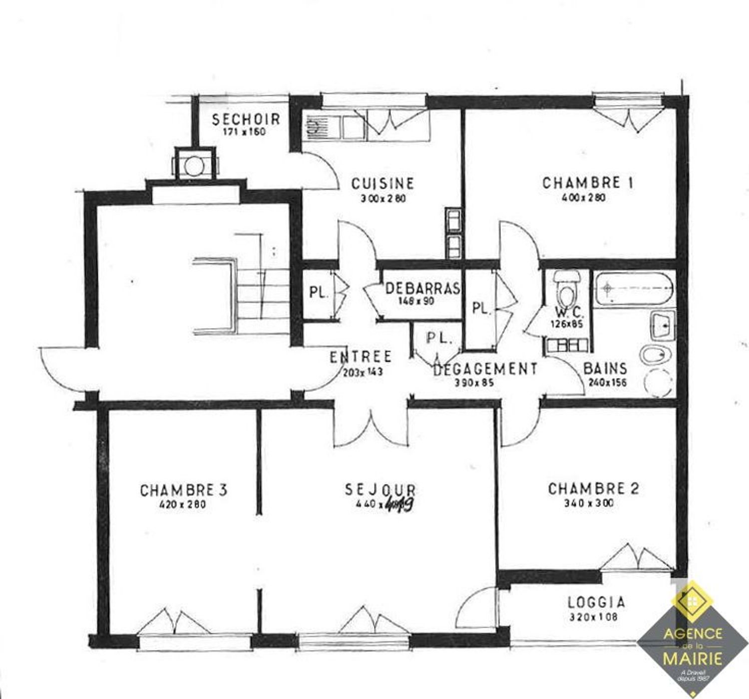 Appartement à vendre, 78m², Draveil