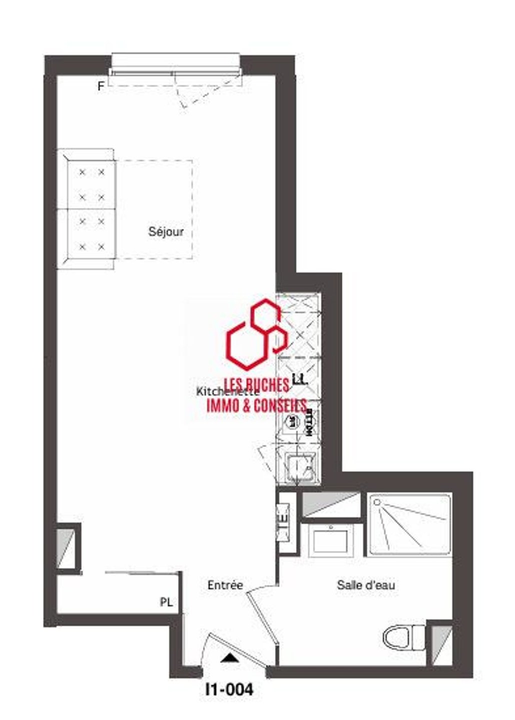 Appartement à vendre, 31m², Plaisir