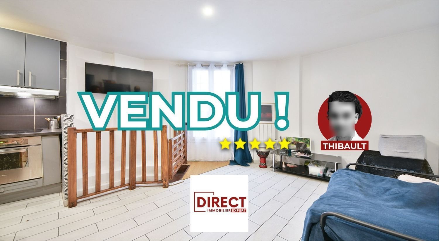 Appartement à vendre, 38m², Alfortville