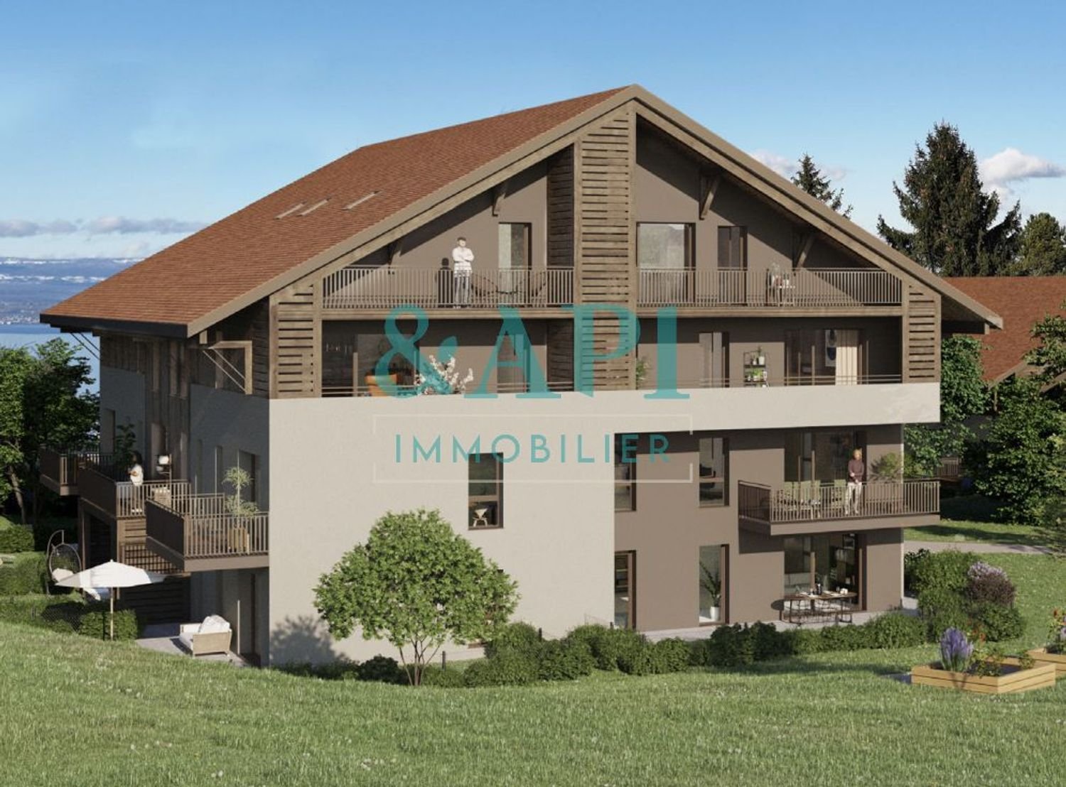 Appartement à vendre, 61m², Saint-Paul-en-Chablais