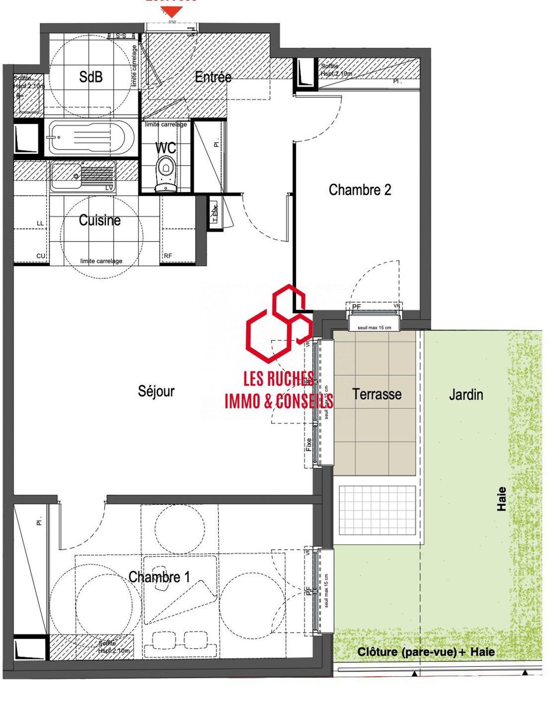 Appartement à vendre, 66m², Deuil-la-Barre