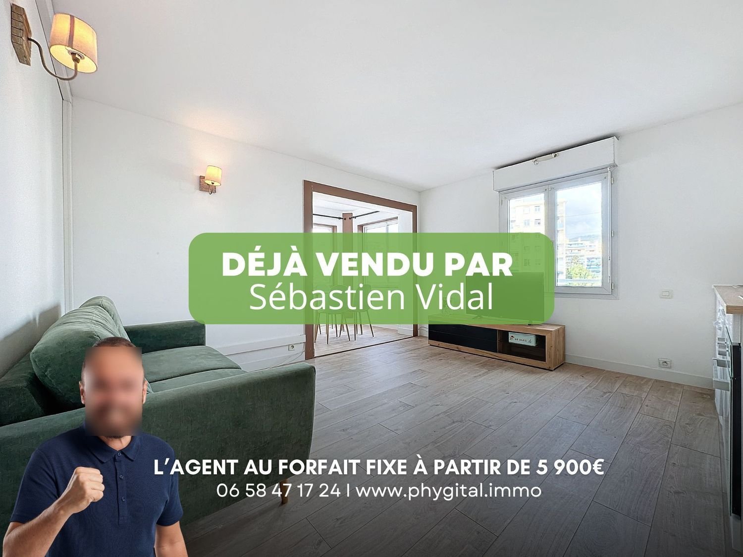 Appartement à vendre, 41m², Vallauris