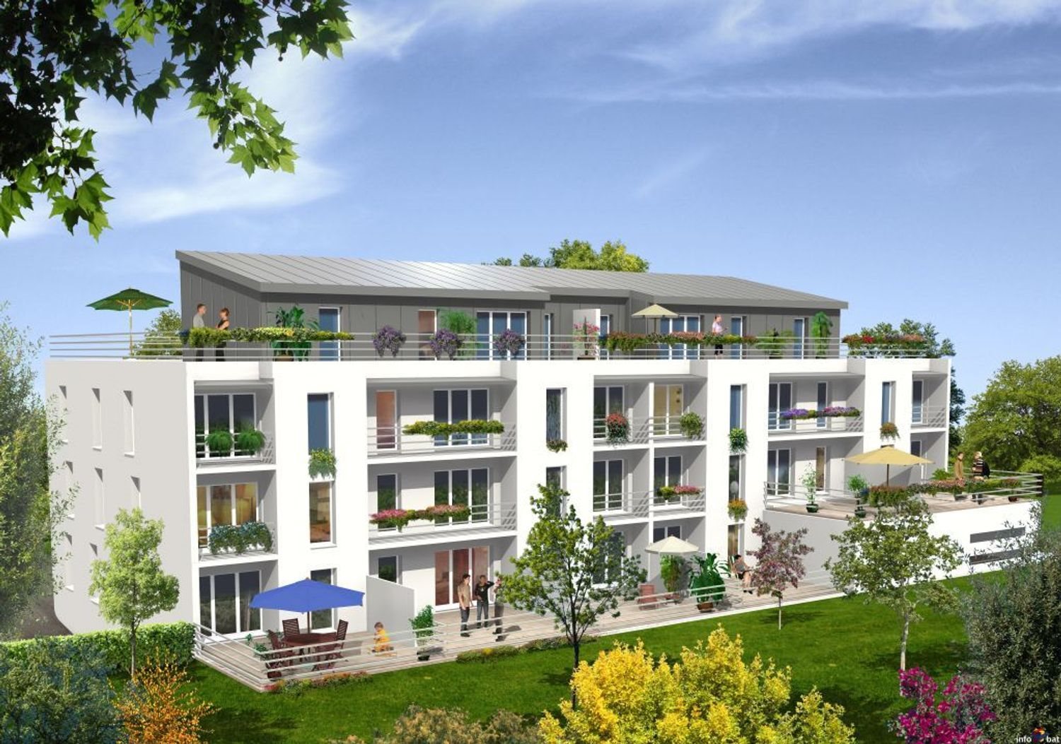Appartement à louer, 47m², La Chapelle-sur-Erdre