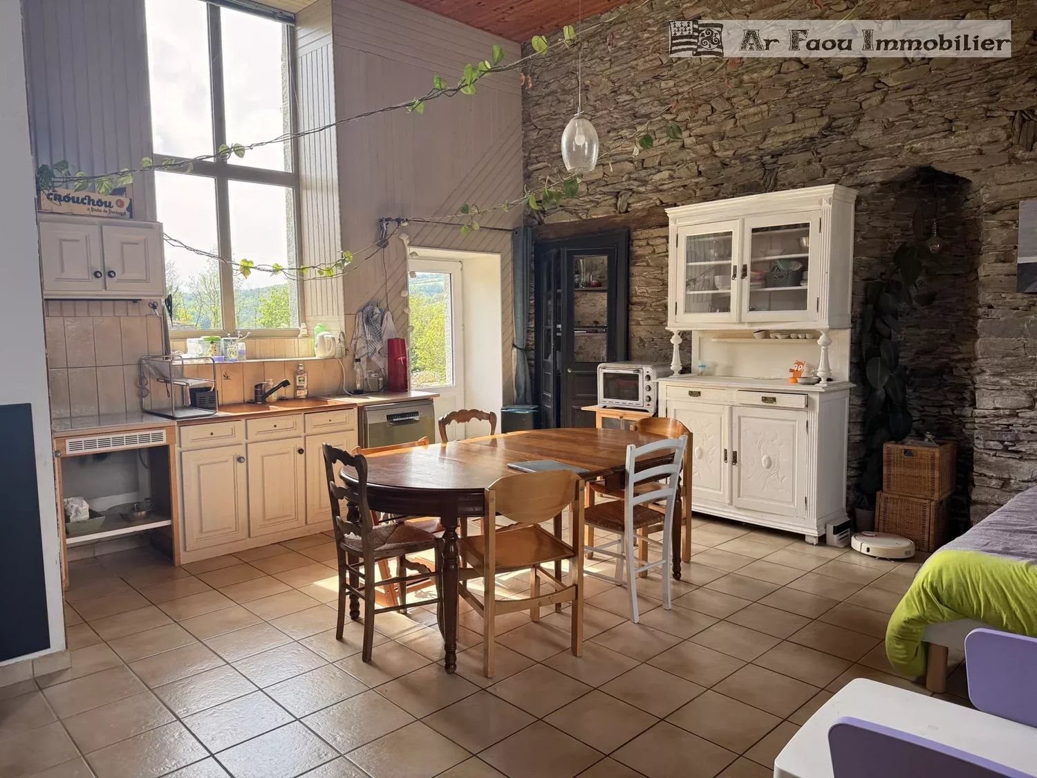 Maison à vendre, 160m², Lopérec