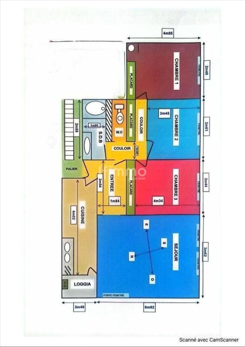 Appartement à vendre, 84m², Neuilly-sur-Marne