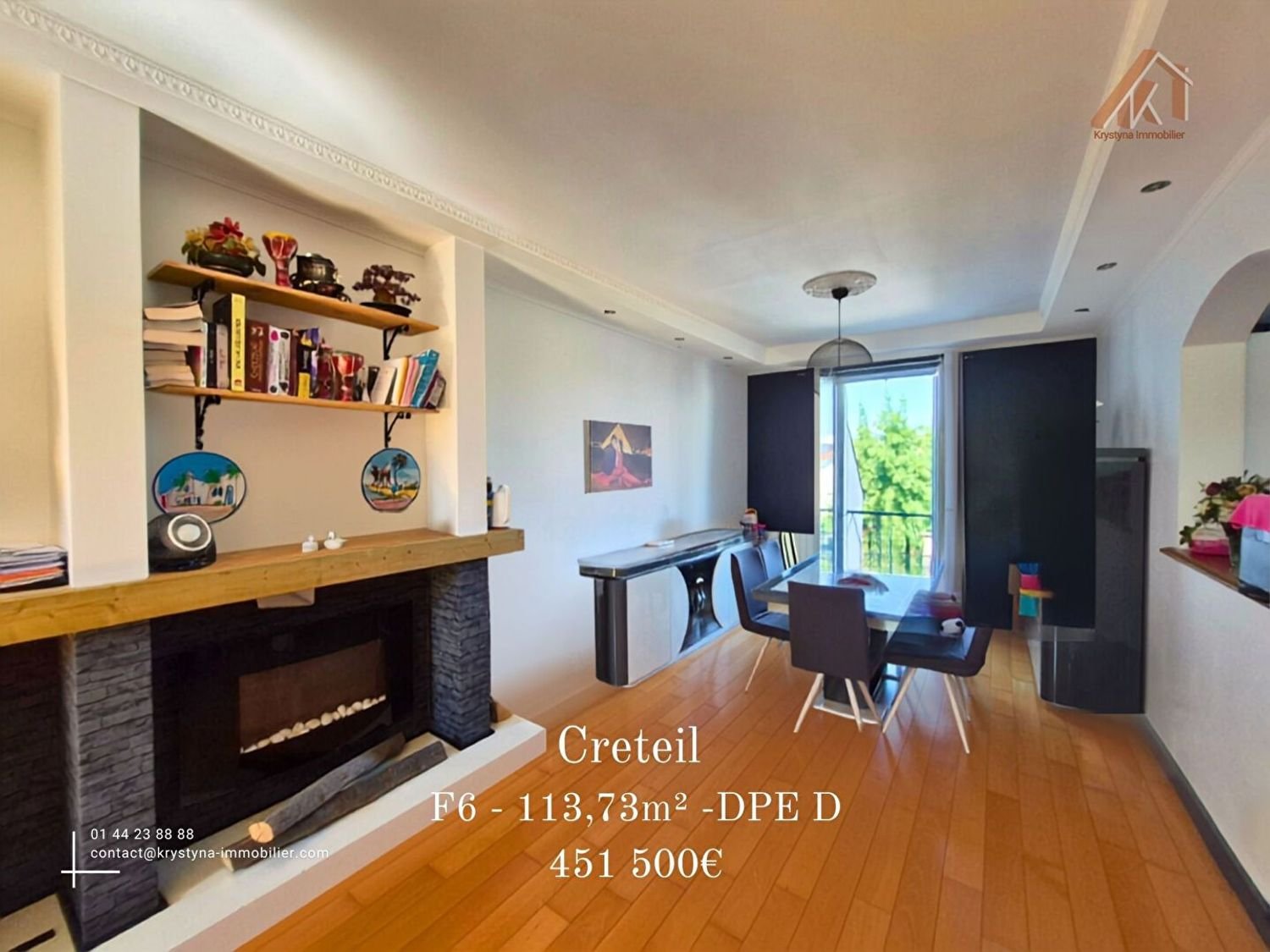 Appartement à vendre, 113m², Créteil