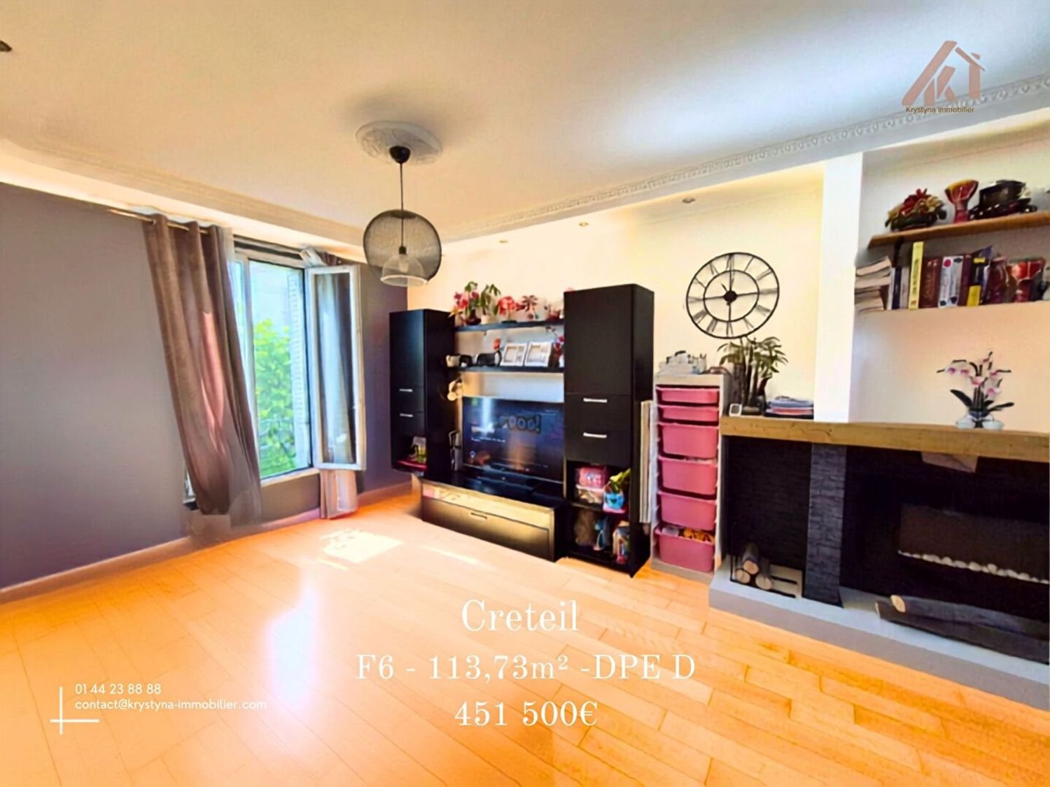 Appartement à vendre, 113m², Créteil
