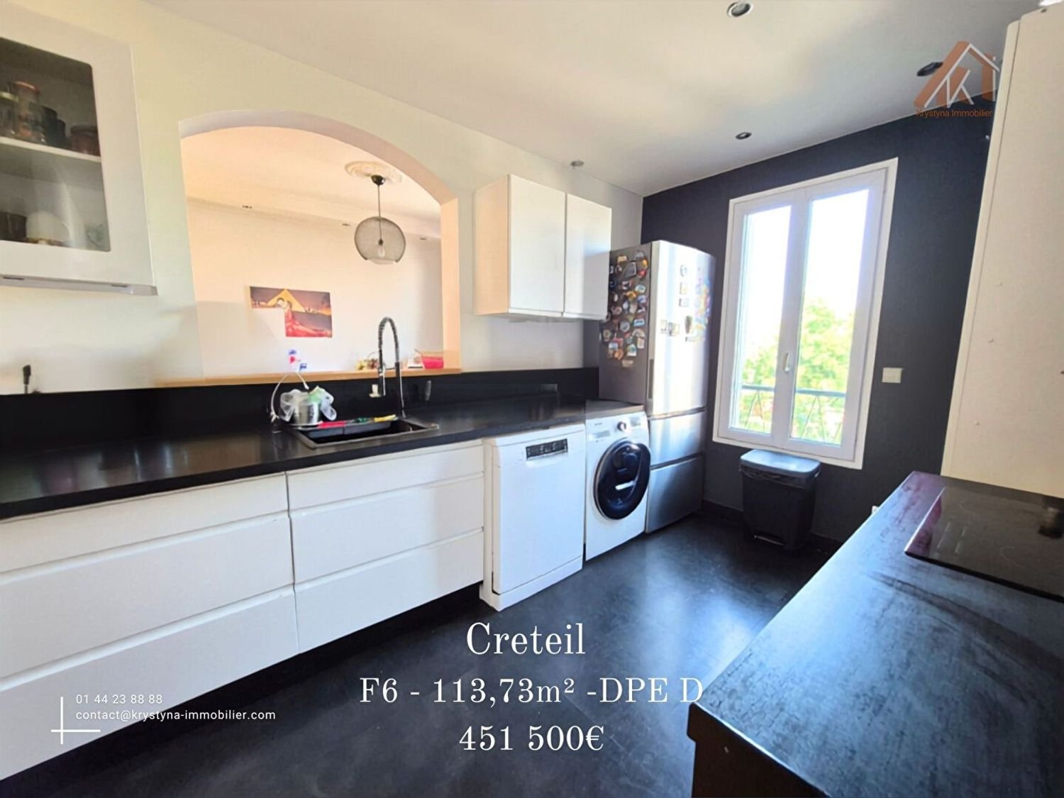 Appartement à vendre, 113m², Créteil