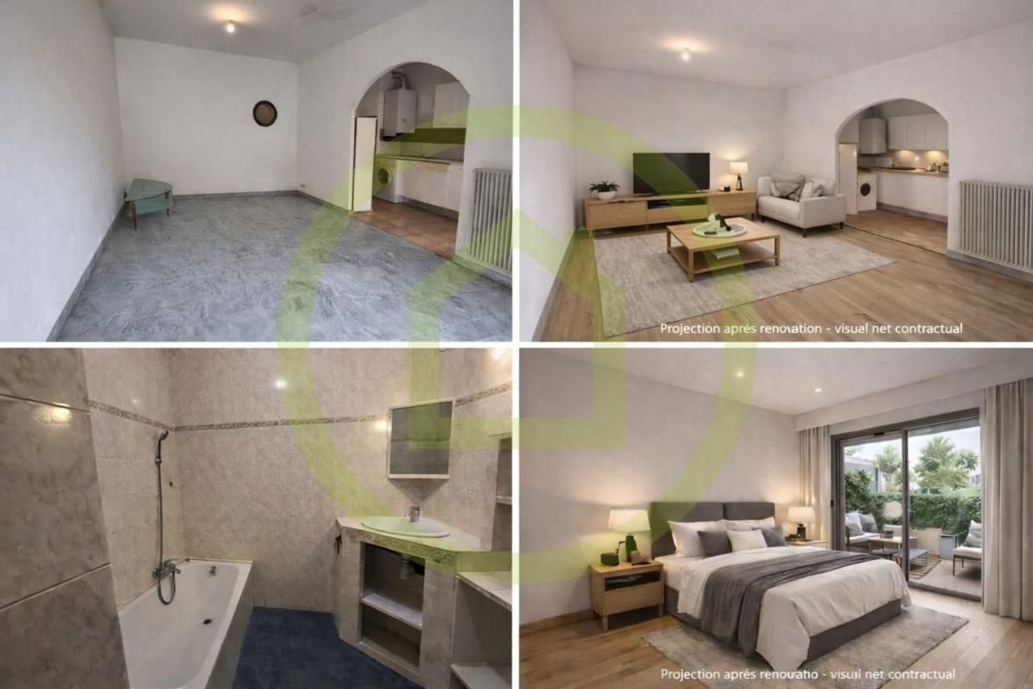 Appartement à vendre, 56m², Menton