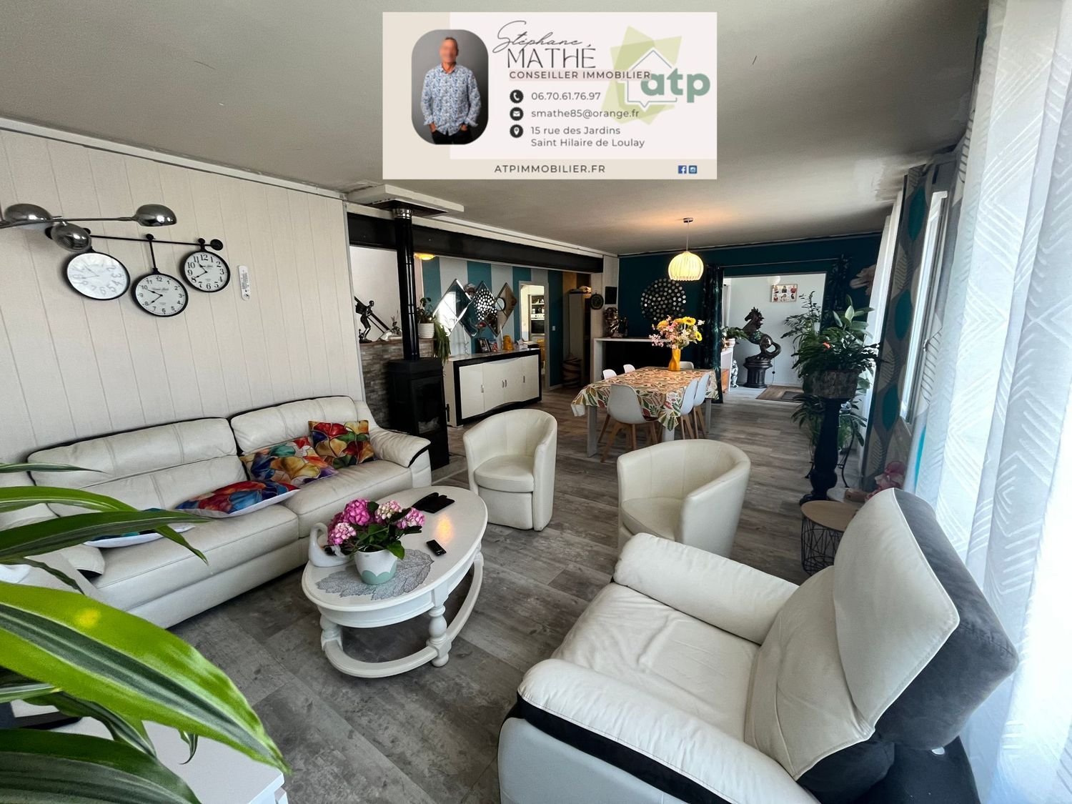 Maison à vendre, 221m², Saint-Denis-la-Chevasse