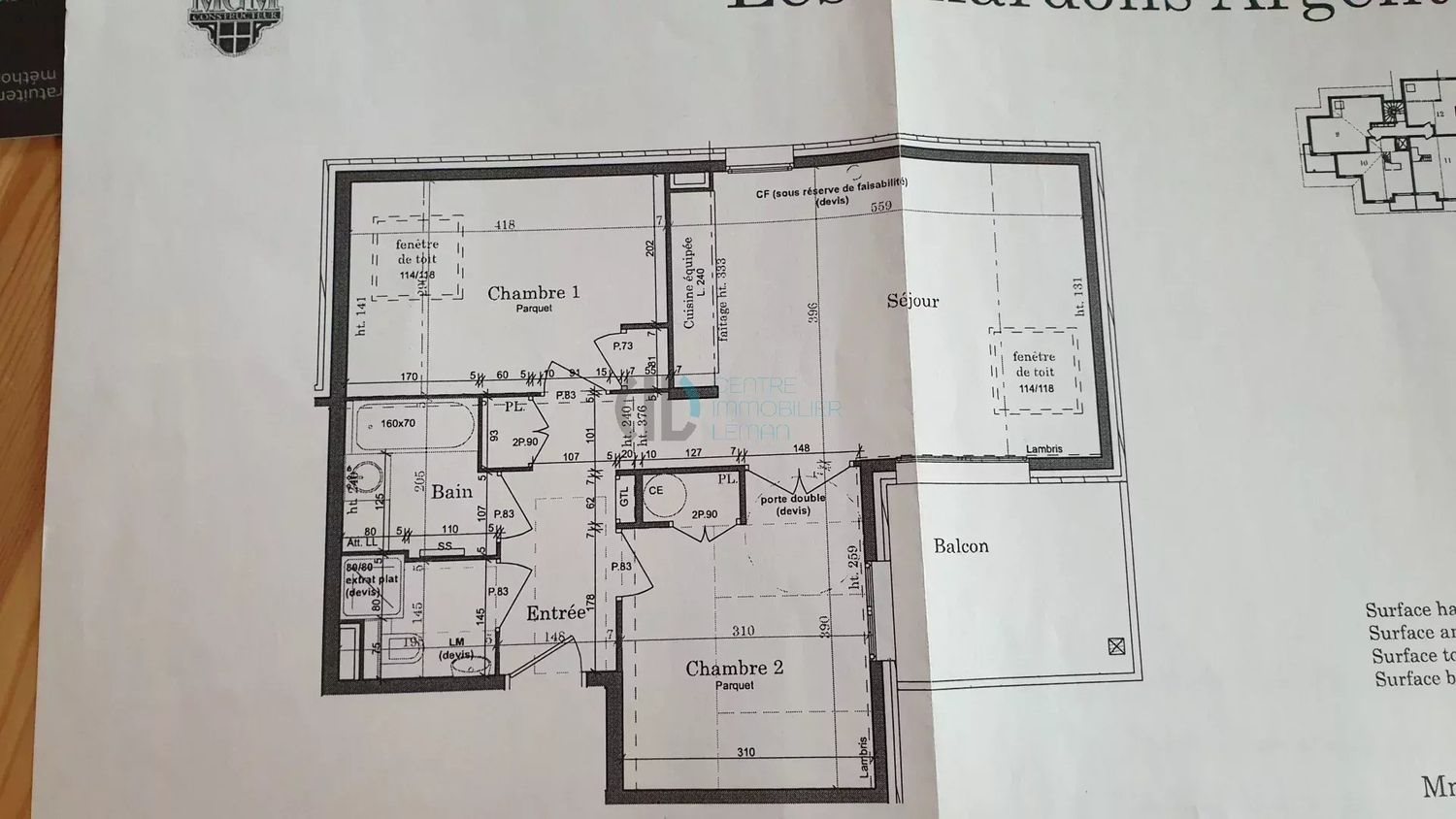 Appartement à vendre, 58m², Samoëns