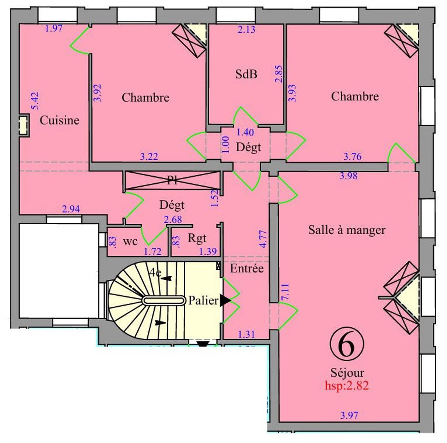 Appartement à vendre, 86m², Meudon