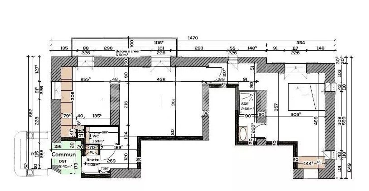 Appartement à vendre, 40m², Challes-les-Eaux